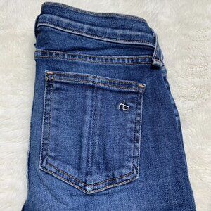 Rag & Bone Women’s Woodford Blue Skinny Jeans Size 24 x 28"